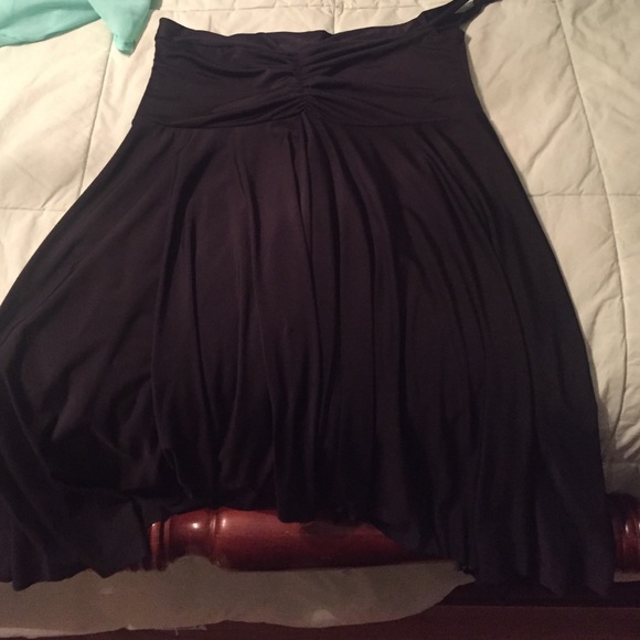 Strapless top