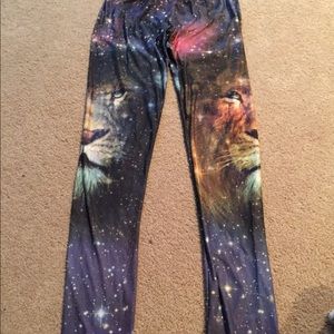 Galaxy lion leggings