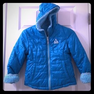 Worlds most snuggly girls warm jacket!