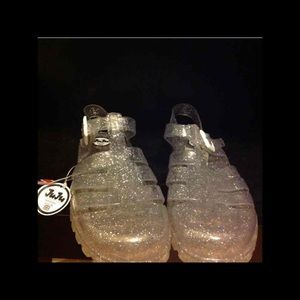 Transparent Jelly sandals