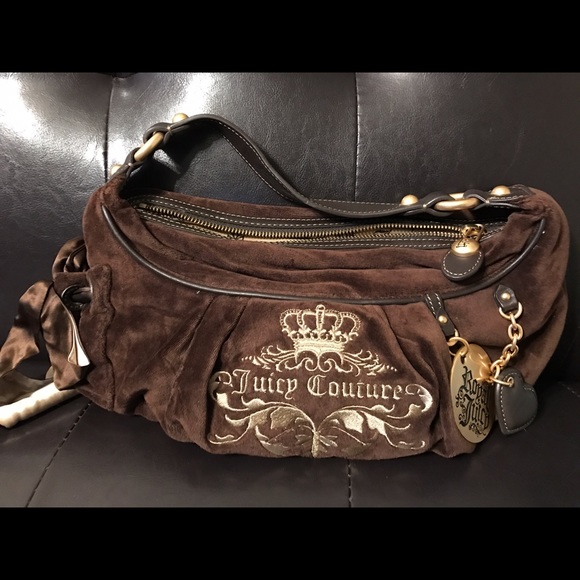Small brown juicy couture purse