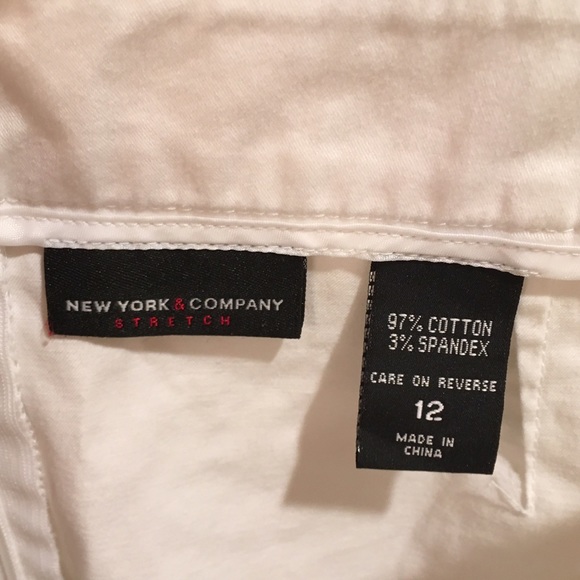 White Pencil Skirt - Picture 3 of 4