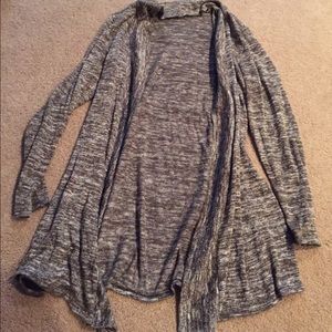 Heather green cardigan