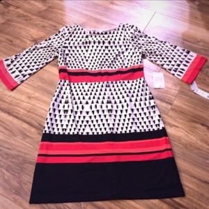 NWT Eliza J Mod Shift Dress From Nordstroms