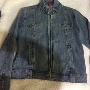 Jean jacket size large