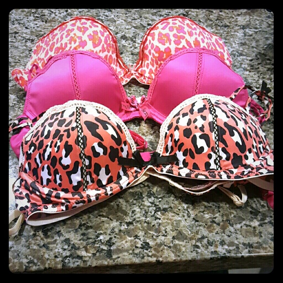 Victoria Secret Push up Bras 34B