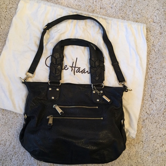 Cole Haan black shoulder bag - Picture 1 of 4