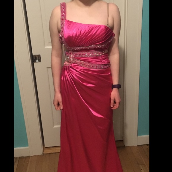 Hot Pink Formal/Prom Dress