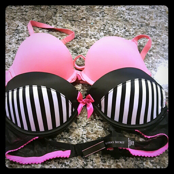 Victoria Secret Push up Bras 34B