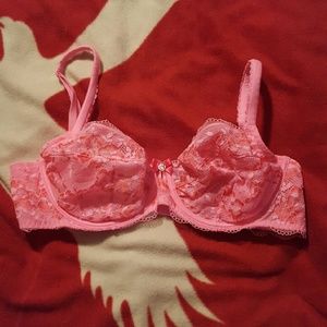 Pink Lace Victorias Secret Bra