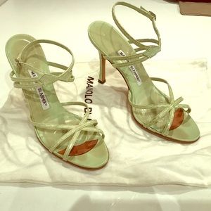 Manolo Blahnik strappy heel size 6 (36)