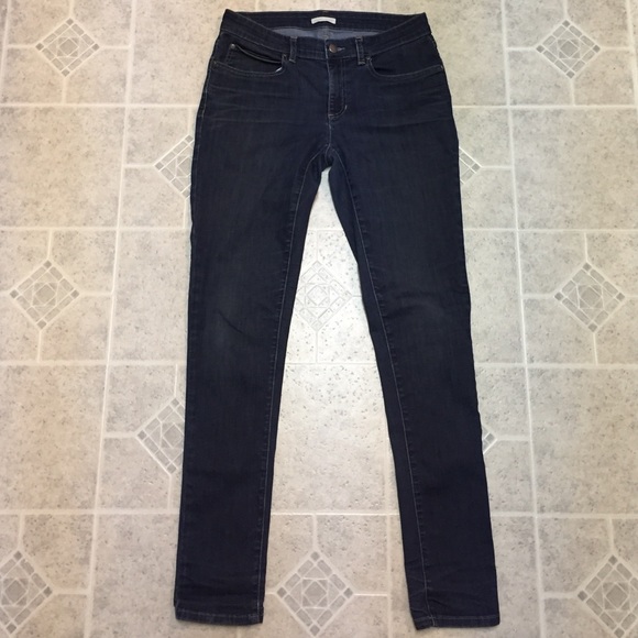 Eileen Fisher Dark Wash Skinny Stretch Jean Size 6