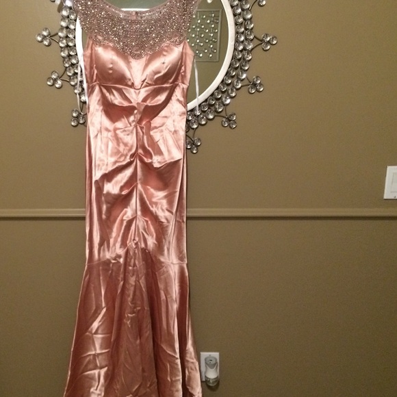 Xscape blush gown