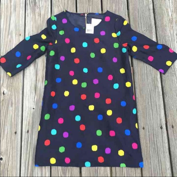 Kate Spade Belina Polka Dots Shift Dress - Size 4