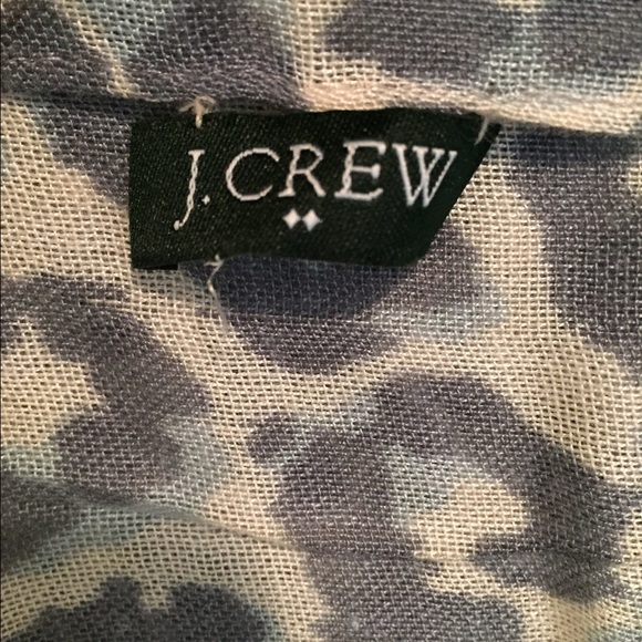 Zebra Patterned J. Crew Scarf - image 2