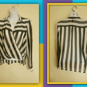 "NEW" H&M Striped Top