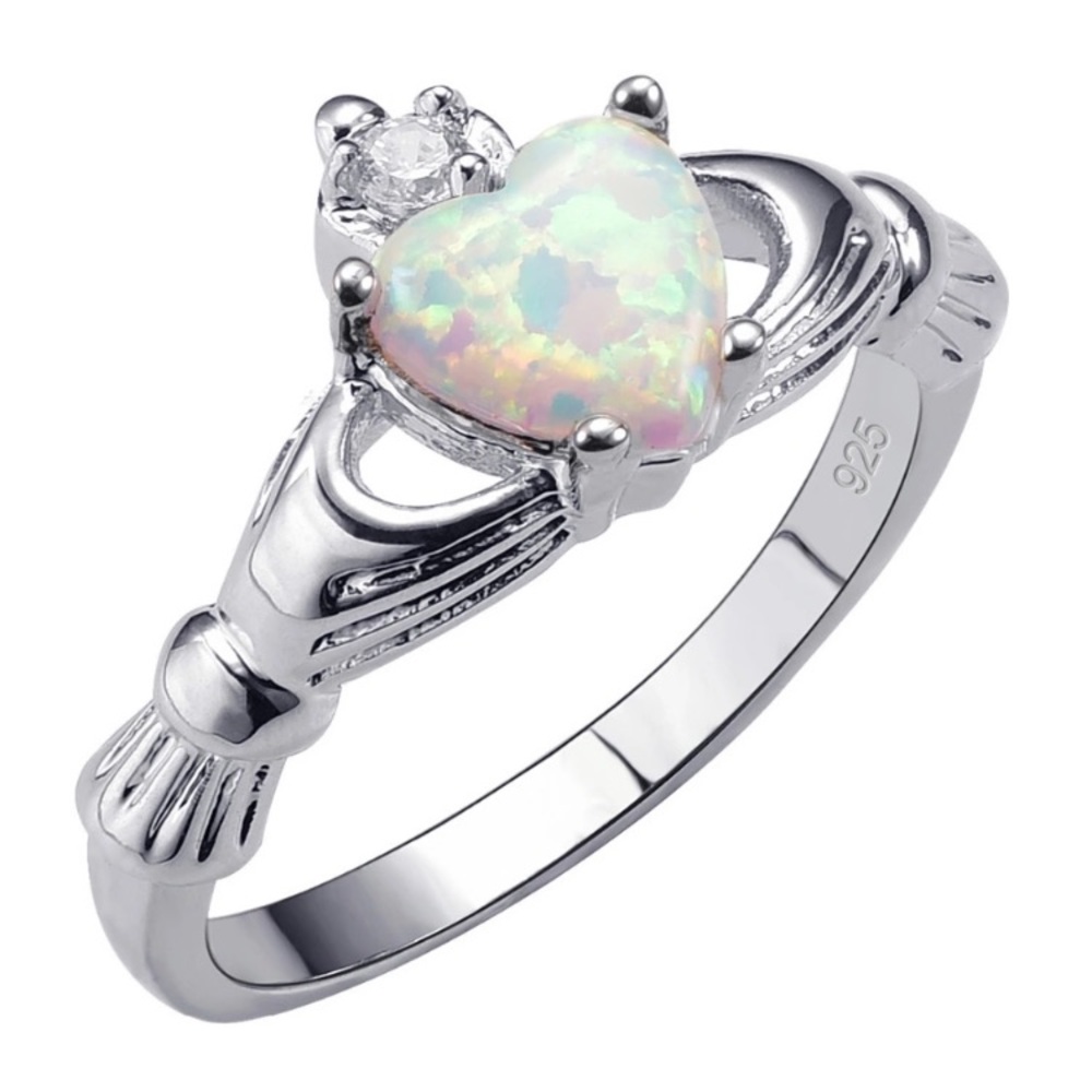 Stunning Fire Opal Ring