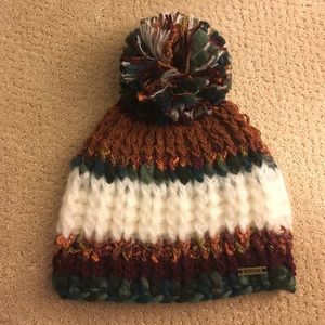 Multi colored winter hat