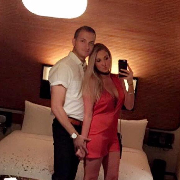 Missguided Orange Satin Plunge Romper - Picture 3 of 7