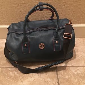 NWOT- Teal Lululemon Gym Duffle