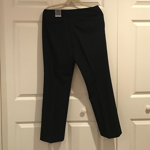 Black Slim Fit Dress Pants - Picture 3 of 4