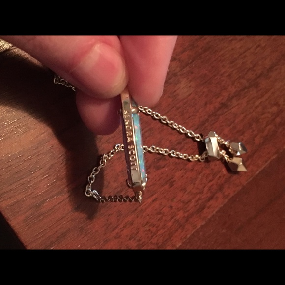 Aqua Opal Cambel bracelet - Picture 3 of 3