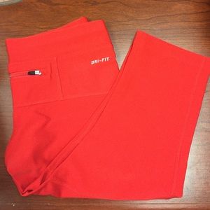 NWT Red Nike Leggings - Price Reduced