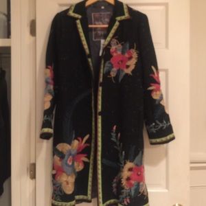 BIYA Collection: JOHNNY WAS  Long Jacket