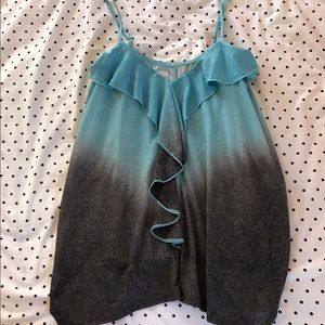 Blue/Black ombre shirt