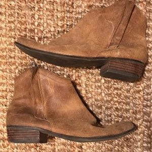 Suede Booties