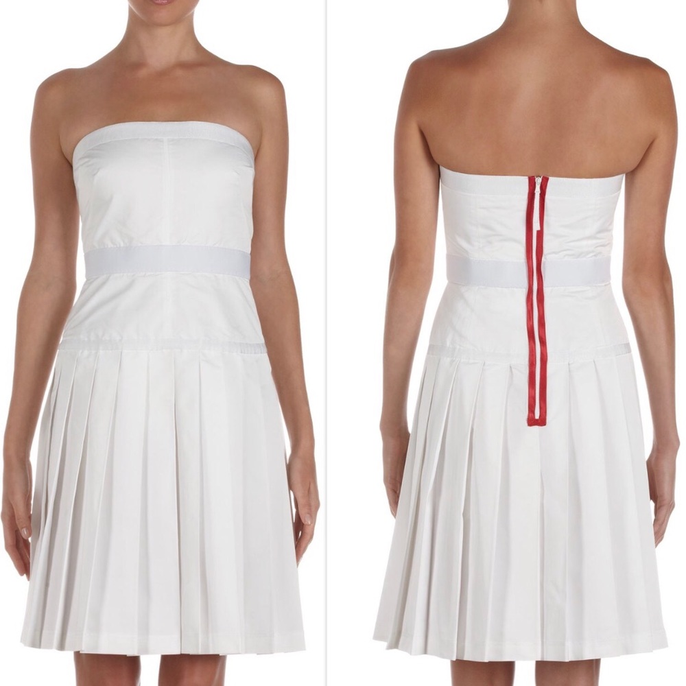 Strapless White Dress by Dolce & Gabbana NWT