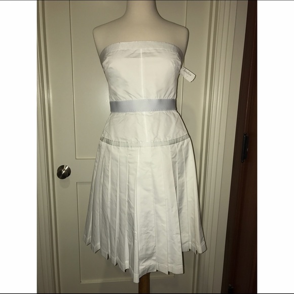 Strapless White Dress by Dolce & Gabbana NWT - Picture 2 of 4