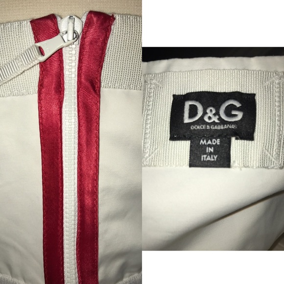 Strapless White Dress by Dolce & Gabbana NWT - Picture 4 of 4