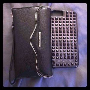 Rebecca mink off iPhone 6 wallet case