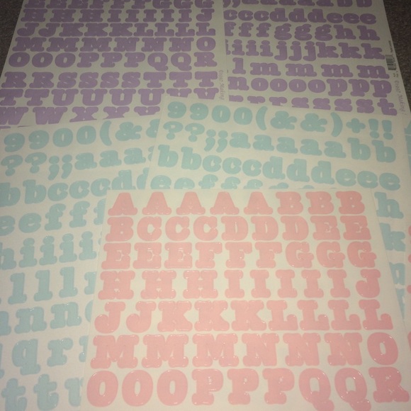 Scrapbooking Letters Stickers - Picture 2 of 4