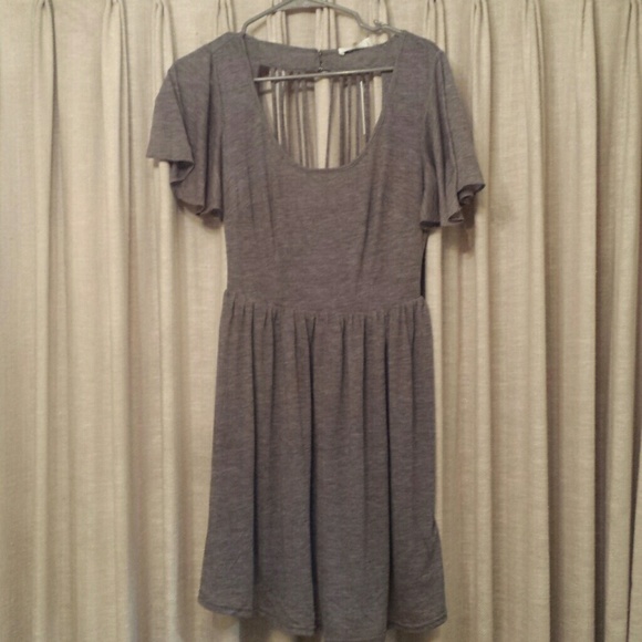 Gray dress