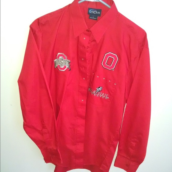 Ohio State Button Up Dress Shirt