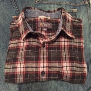 Wallin & Bros. Trim Fit Flannel Shirt