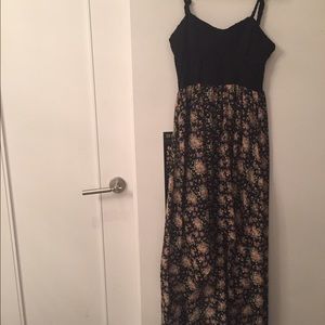 High low floral dress