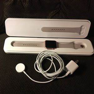 Apple Watch - Rose Gold with Lavender band