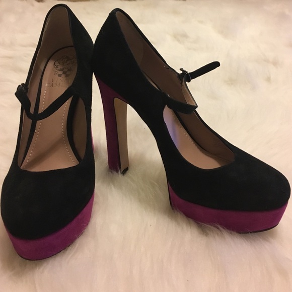 Black/Violet Vince Camuto Heels