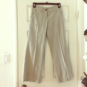 The Limited pant. Linen and cotton.