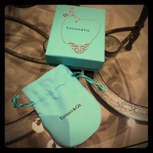 Tiffany butterfly necklace