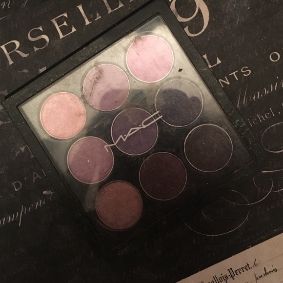 MAC purple times nine