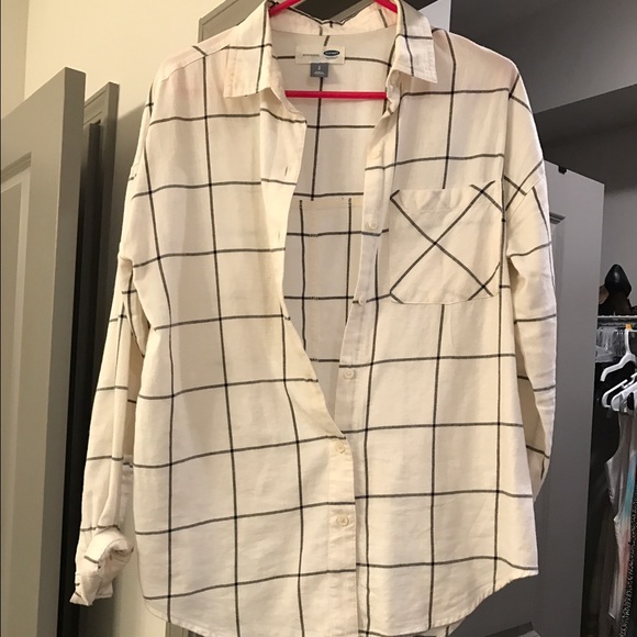 Old navy boyfriend flannel