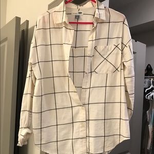 Old navy boyfriend flannel