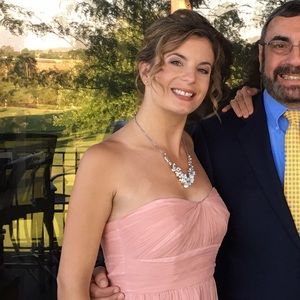 J. Crew Marbella Dusty Rose Dress