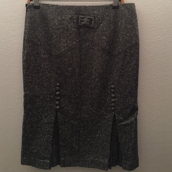 Grey mid body high skirt from Victoria Secret