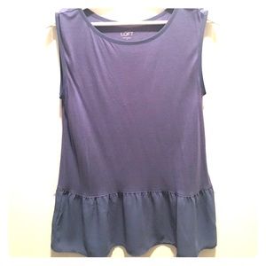 Blue Loose Tank