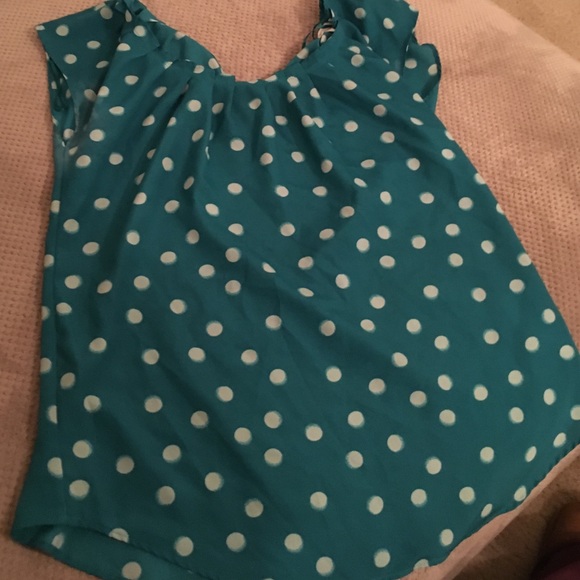 Polka dot top